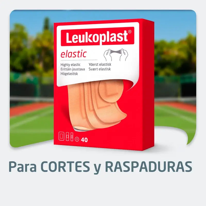 Leukoplast Elastic, 40 peças Sortido