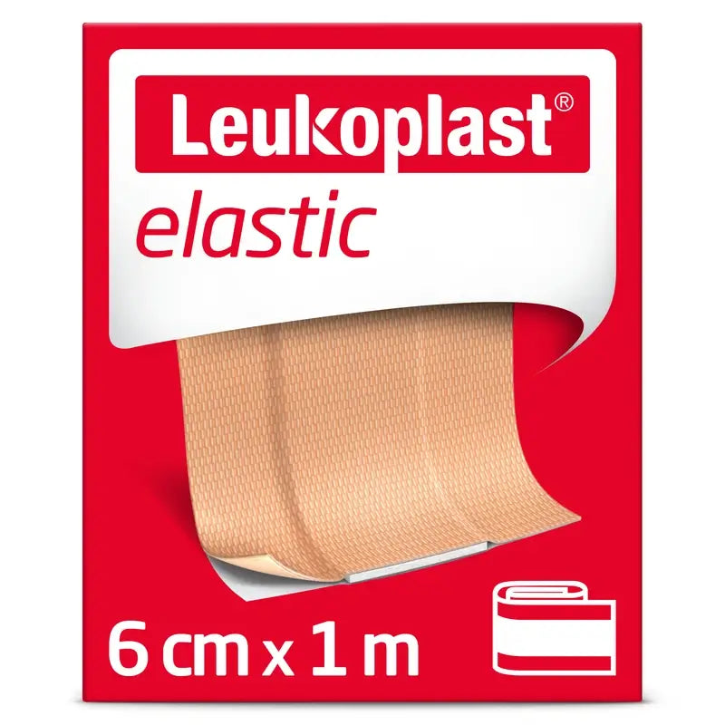 Leukoplast Elástico, 6 Cm X 1 M