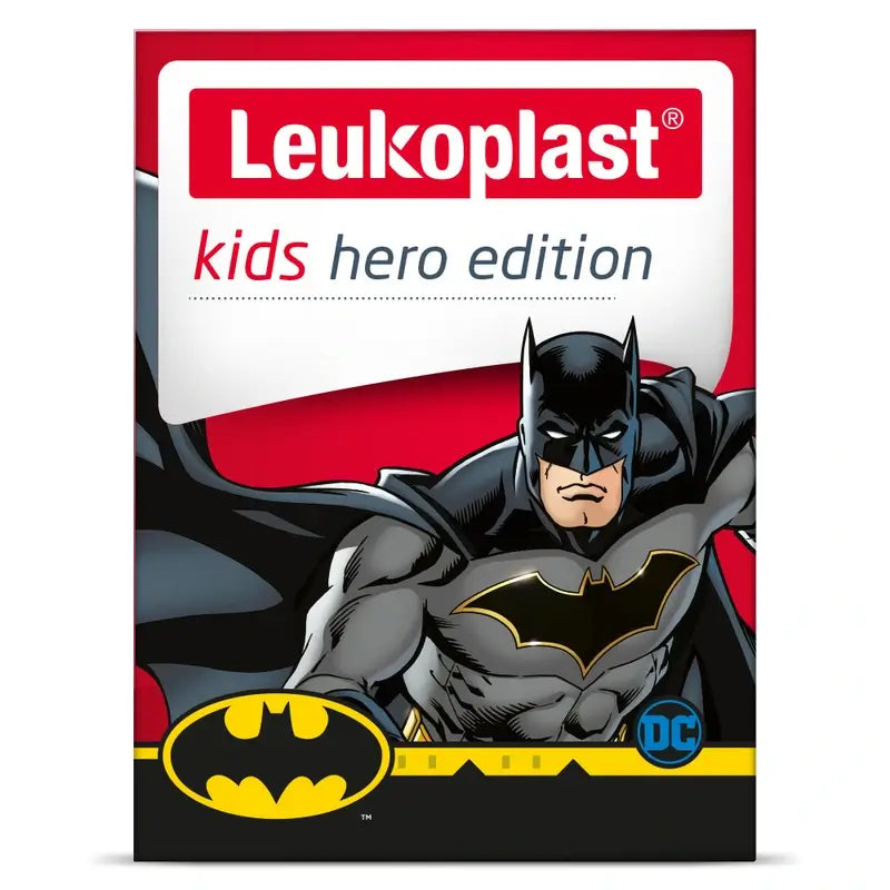 Leukoplast Kids Hero Edition Batman, Sortido de 12 peças