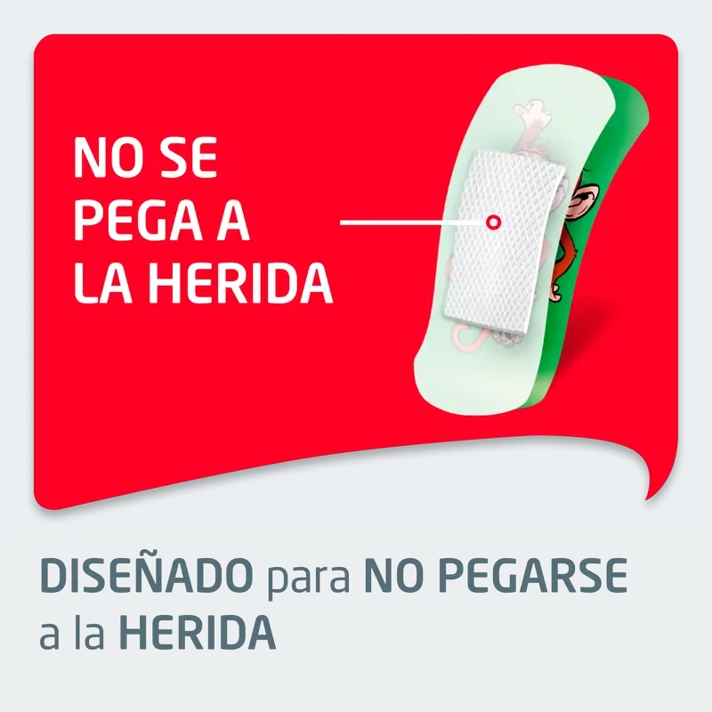 Jardim Zoológico Leukoplast Kids, 12 peças Sortido