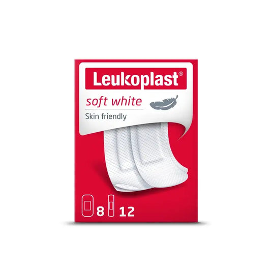 Leukoplast Soft White, 20 peças Sortido