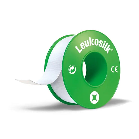 Leukoplast Leukosilk Com Anel 2,5 Cm X 5 M