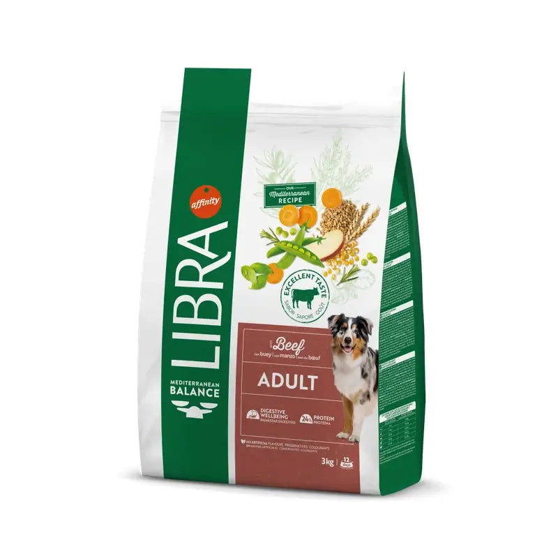Libra canino adulto buey 3 kg