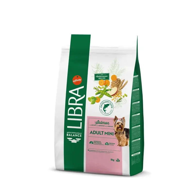 Libra canino adulto mini salmão 8kg
