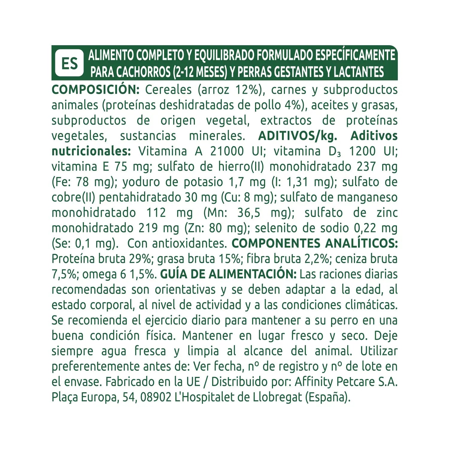 Libra Canine Puppy Chicken 3Kg, comida para cães