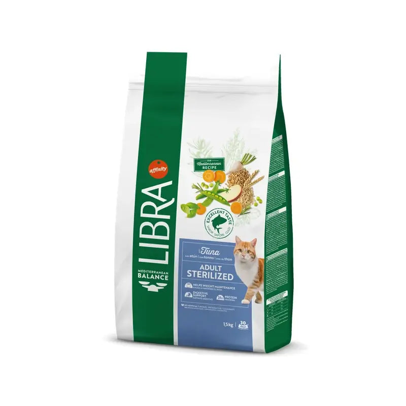 LIBRA FELINE adulto esterilizado ATUN 1,5 kg