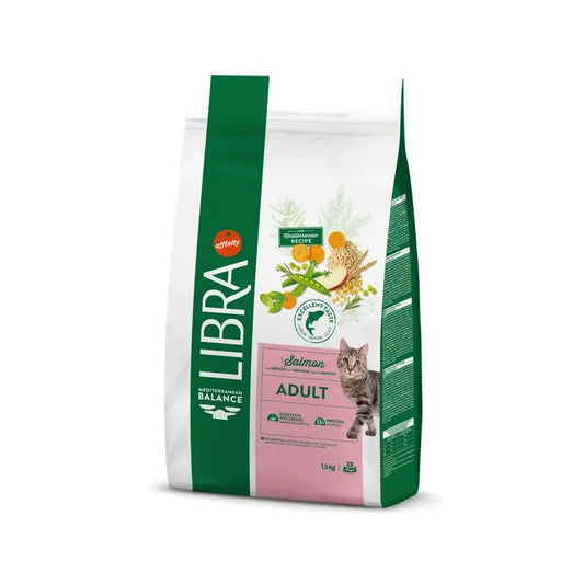 Libra Feline Adult Salmon 1,5kg alimento para gatos