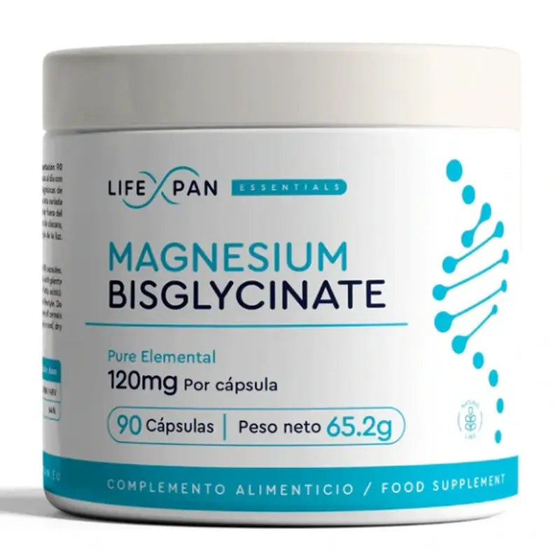 Lifexpan Bisglicinato de magnésio , 90 cápsulas