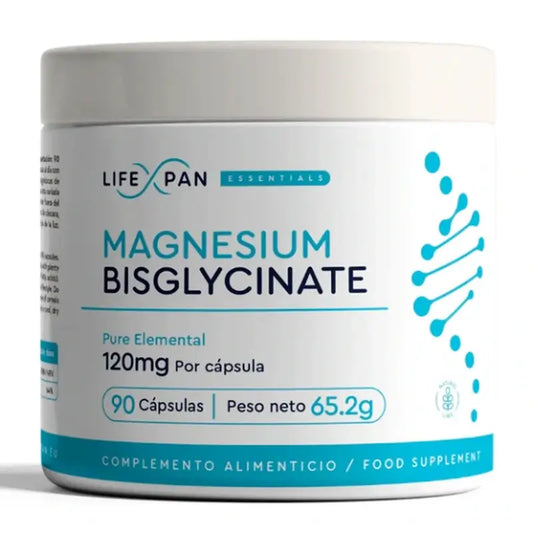 Lifexpan Bisglicinato de magnésio , 90 cápsulas
