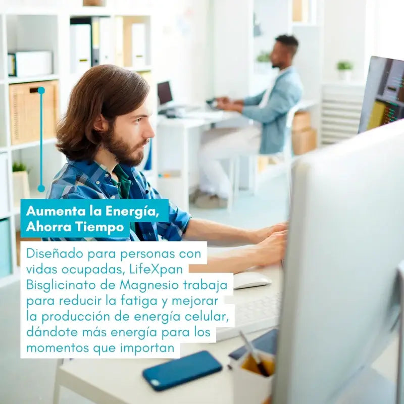 Lifexpan Bisglicinato de magnésio , 90 cápsulas