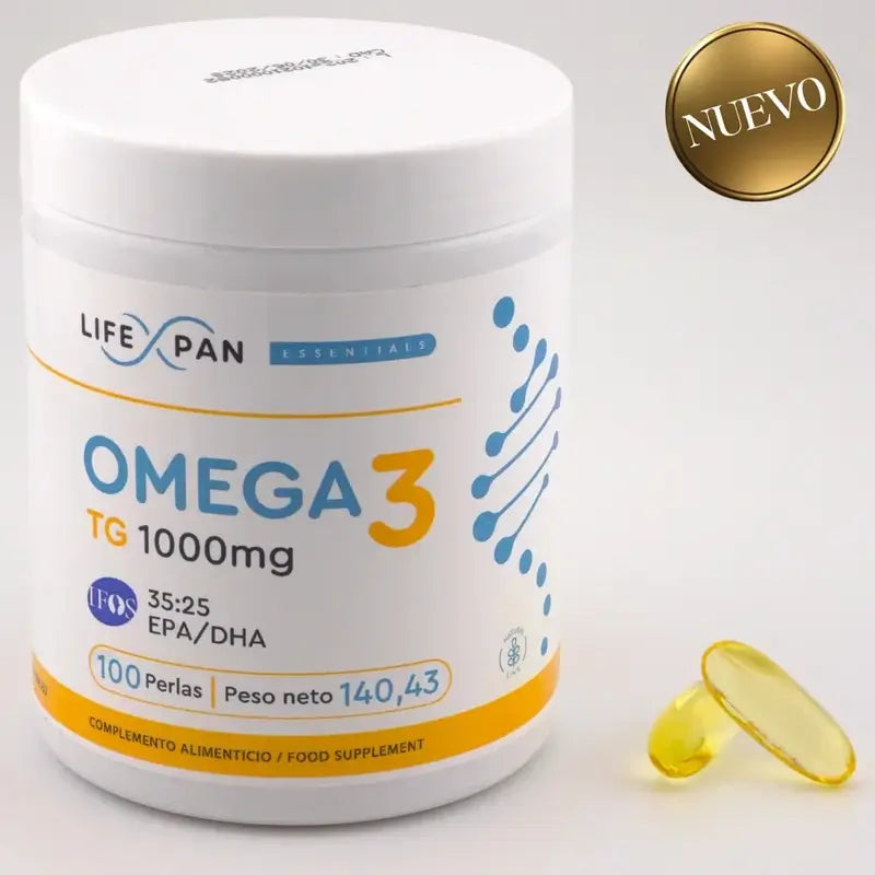 Lifexpan Omega 3 Ultra Pure Ifos 1000 Mg , 100 cápsulas