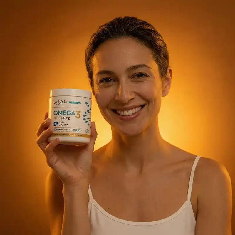 Lifexpan Omega 3 Ultra Pure Ifos 1000 Mg , 100 cápsulas