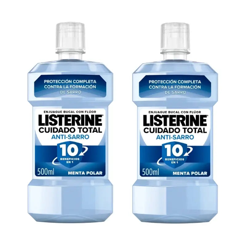 Listerine Duplo - Colutório Avançado Anti-Tártaro, 2 x 500 ml