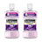 Listerine Duplo Total Care Colutório Sabor Suave, 2 x 500 ml