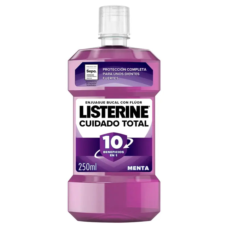 Listerine Total Care Colutório Sabor a Menta, 250 ml