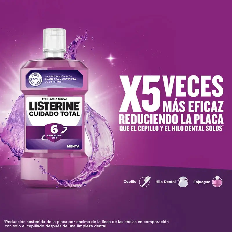 LISTERINE Total Care Colutório, 500 ml
