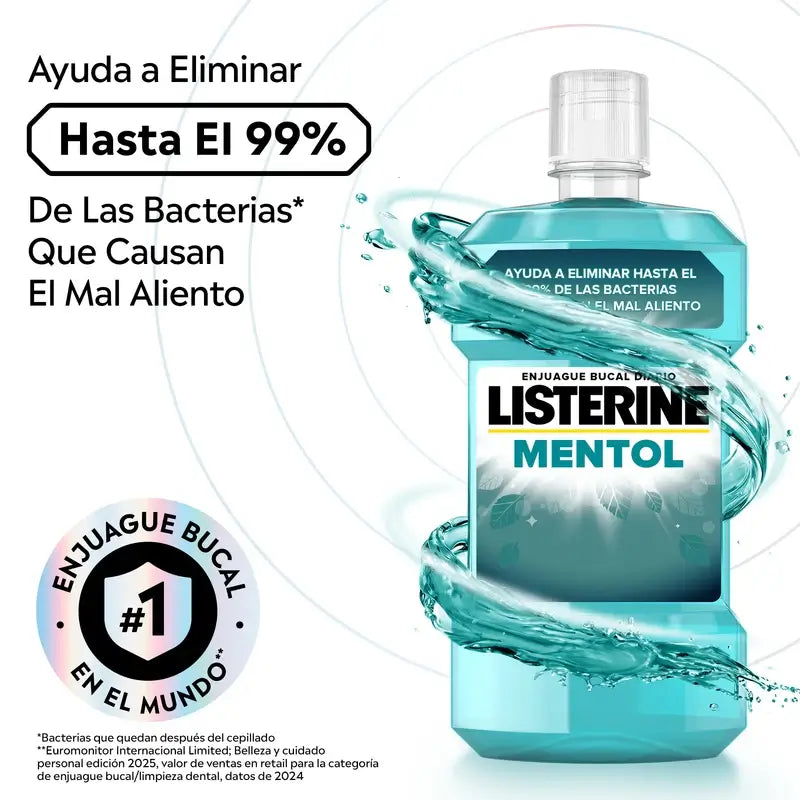 LISTERINE Colutório com Mentol, 250 ml