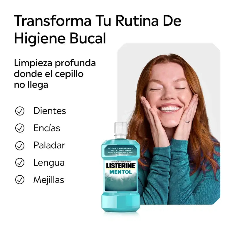 LISTERINE Colutório com Mentol, 250 ml