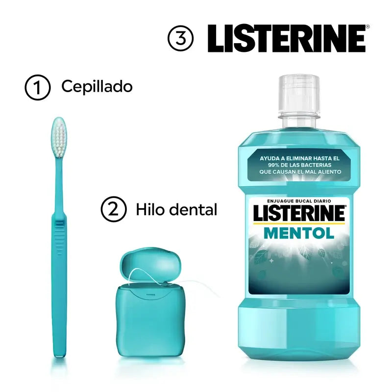 LISTERINE Colutório com Mentol, 250 ml