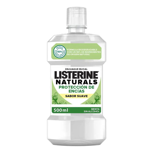 Listerine Naturals Colutório Gingiva, 500 ml