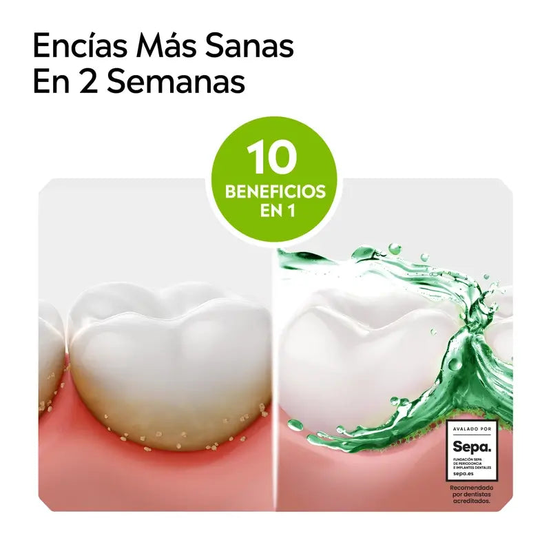 Listerine Colutório Protetor Dentes e Gengivas, Hortelã fresca, embalagem de 2X1L