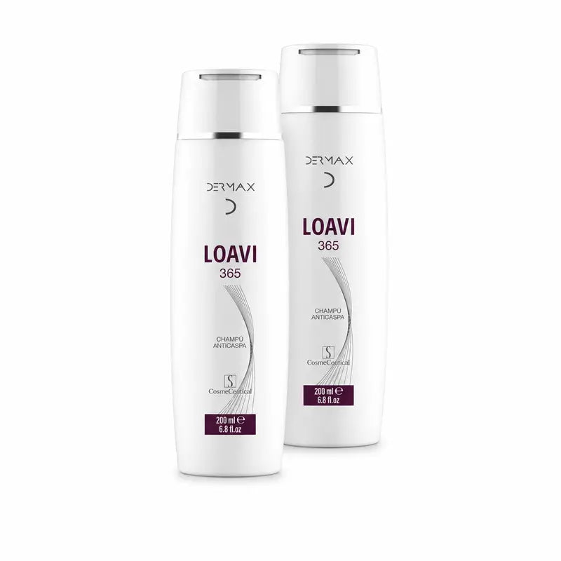 Loavi 365 Champô Anticaída, Embalagem de 2 x 200 ml