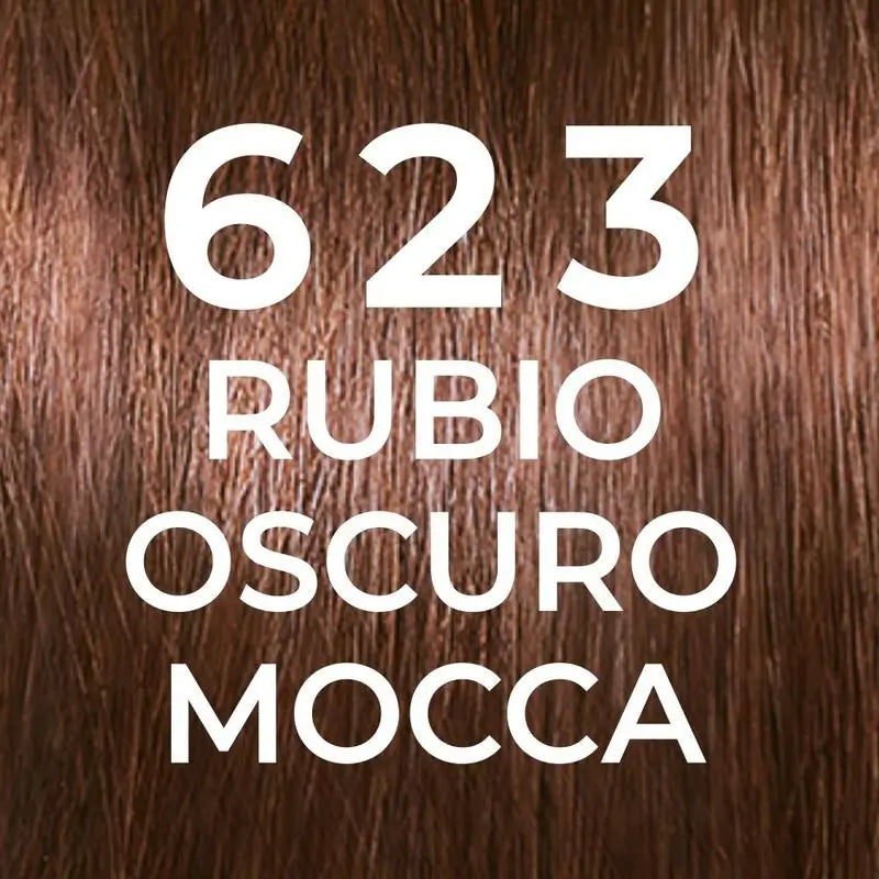L'Oréal Paris Casting Natural Gloss Colour & Shine Bath Shade 623 Dark Blonde Mocca 90% Natural Origem.