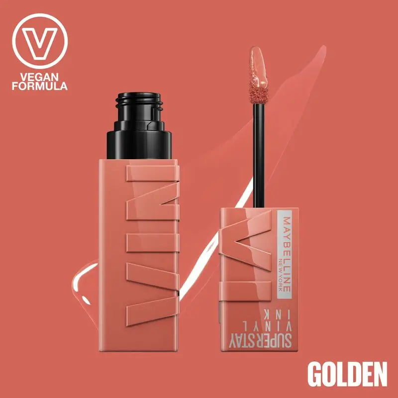 Maybelline New York Superstay Vinyl Ink Lipstick 105 Golden