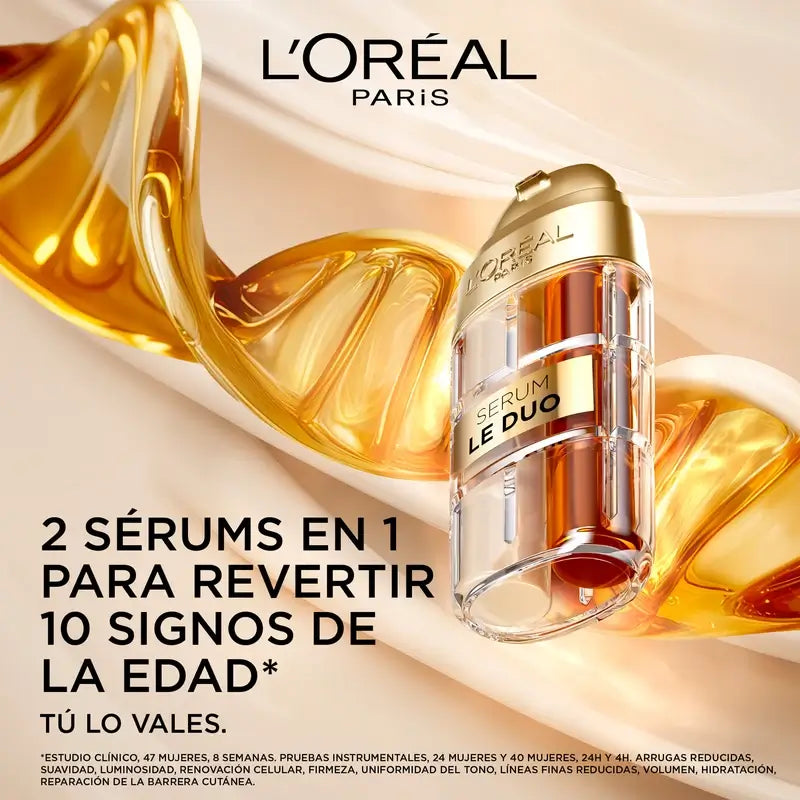L'Oréal Paris Sérum Anti-Idade Perfeito Le Duo Rejuvenescedor , 15 ml