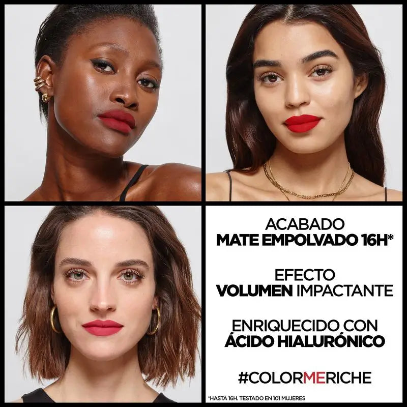 Batom L'Oréal Paris Color Riche Intense Volume Matte Shade 336 Rouge Avant-Ga