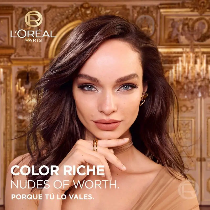 Batom L'Oréal Paris Color Riche Nudes Of Worth Matte Shade 505 Nude Resilient