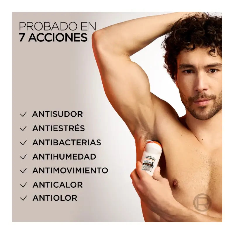 L'Oreal Paris Desodorizante Roll-On Anti-Pintas Homem 48H, 50ml