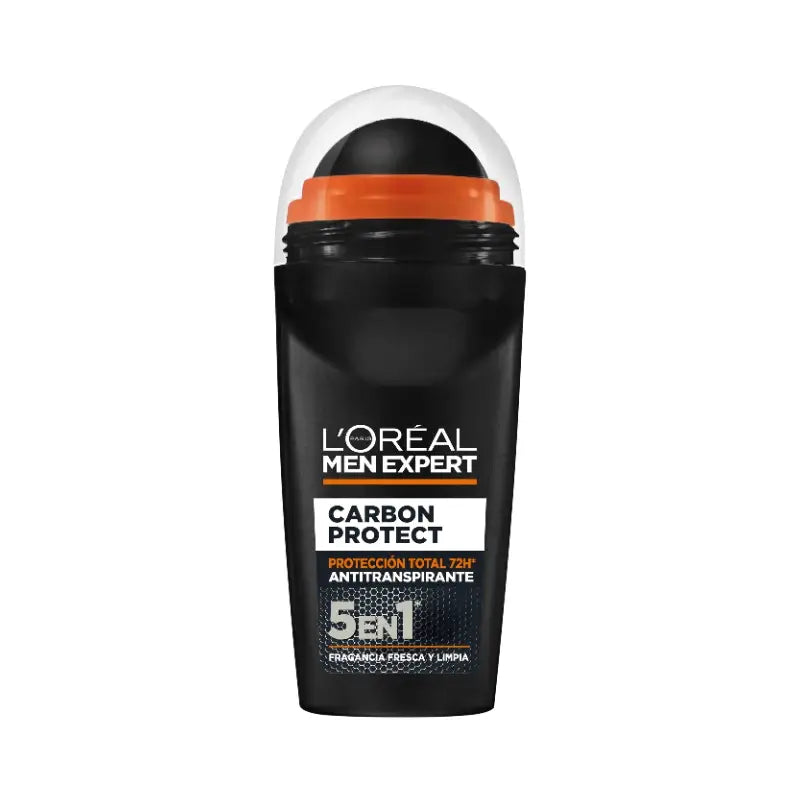 L'Oreal Paris Roll-On Desodorizante Roll-On, Proteção Total 48H, Para Homens, 50 ml
