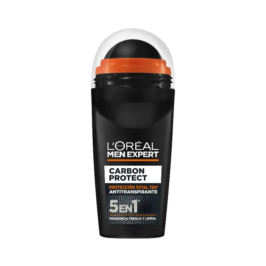 L'Oreal Paris Roll-On Desodorizante Roll-On, Proteção Total 48H, Para Homens, 50 ml