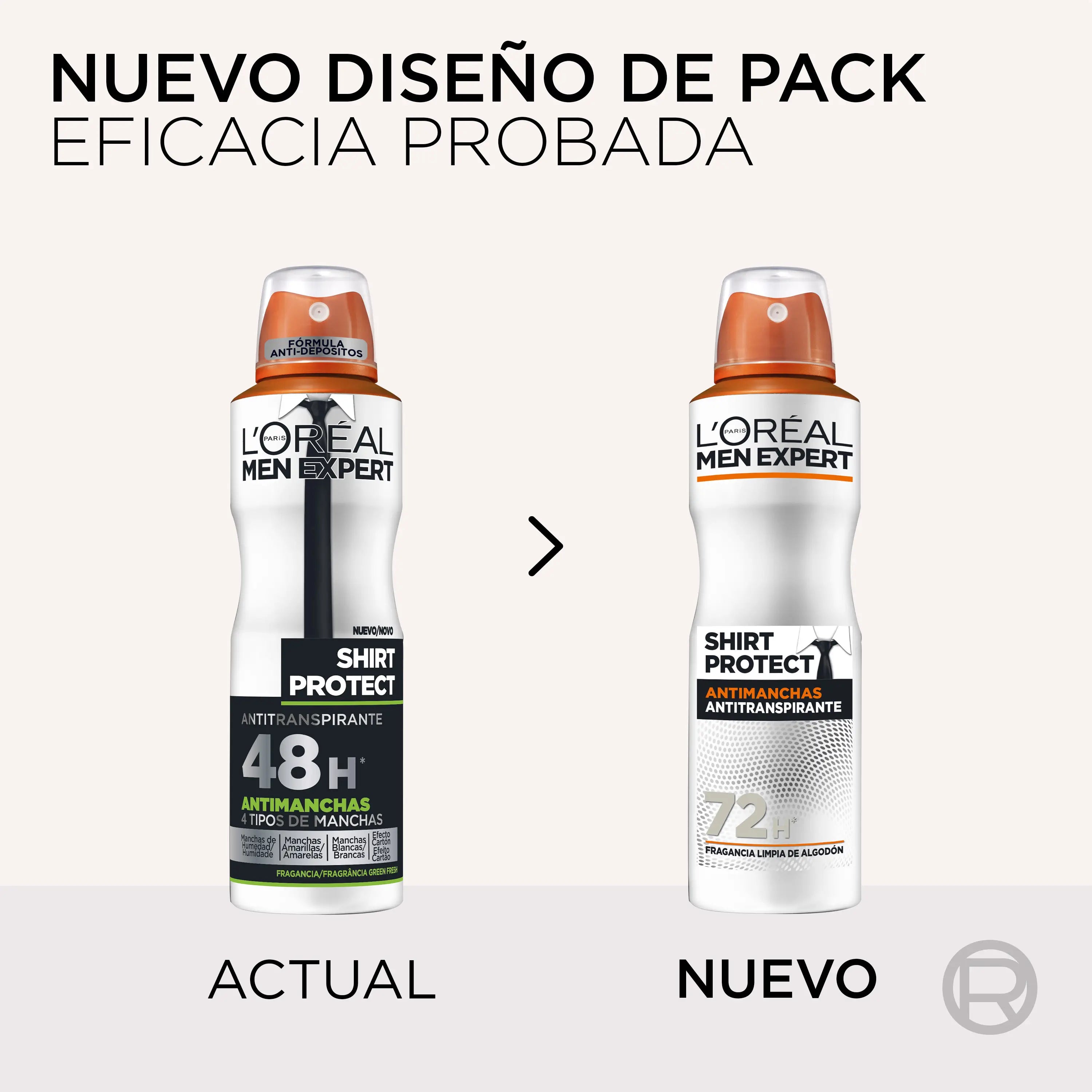 L'Oreal Paris Desodorizante Homem 48H Spray Anti-Pintas, 150 ml