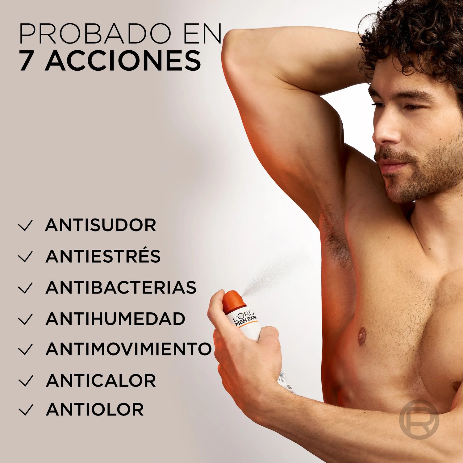 L'Oreal Paris Desodorizante Homem 48H Spray Anti-Pintas, 150 ml