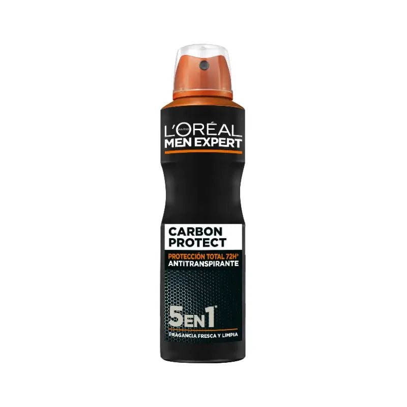 L'Oreal Paris Desodorizante em Spray, Proteção Total 48H, Para Homem, 150 ml