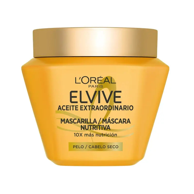 L'Oréal Paris Elvive Máscara Nutritiva Óleo Extraordinário, 310 ml