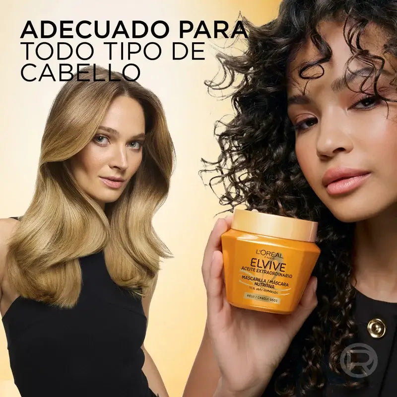 L'Oréal Paris Elvive Máscara Nutritiva Óleo Extraordinário, 310 ml