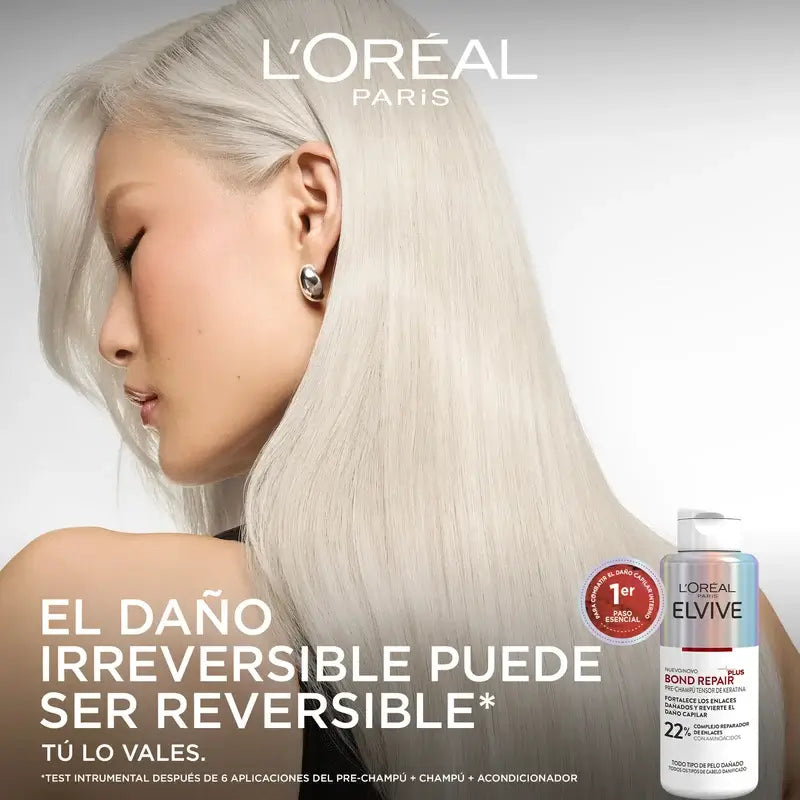 L'Oréal Paris Elvive Bond Repair Plus Queratina Tratamento de Aperto Pré-Champo, 200 ml