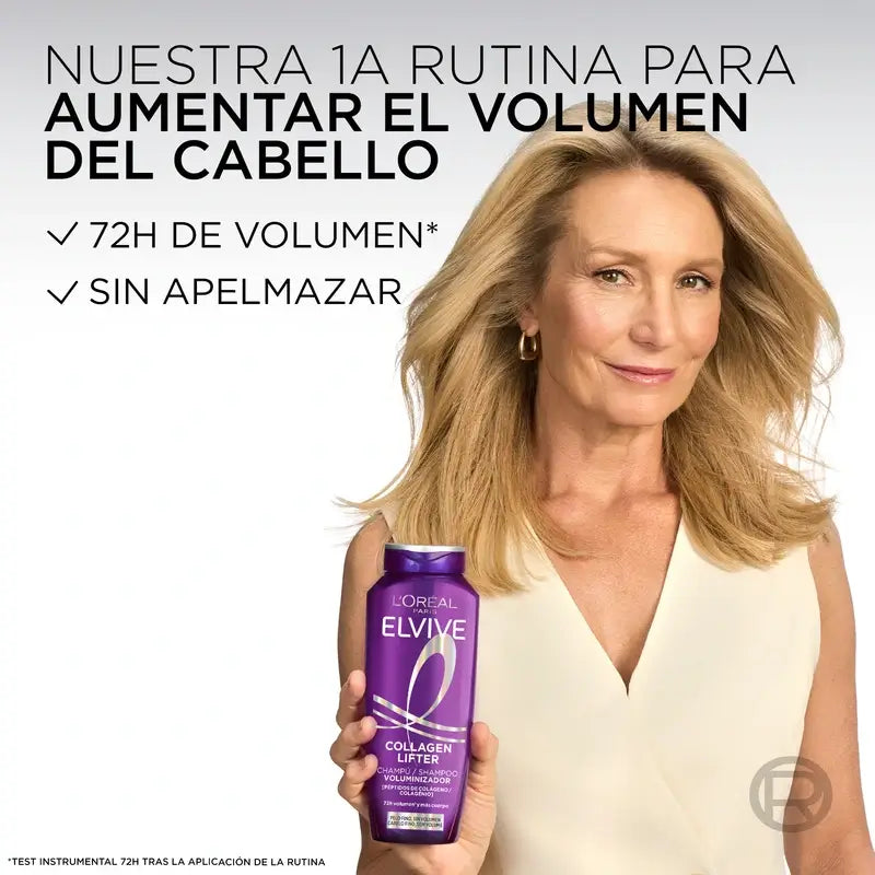 L'Oréal Paris Elvive Champô Volumizador, com Péptidos de Colagénio, 700 ml