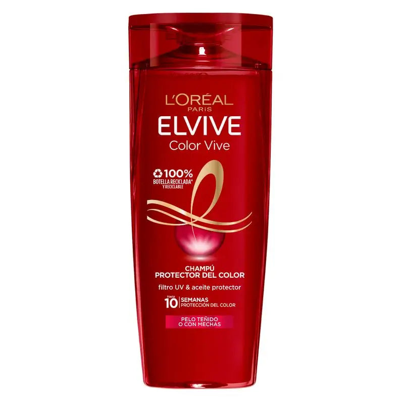 L'Oréal Paris Elvive Color Vive Champô Protetor para Cabelos pintados 380 Ml
