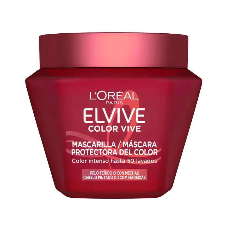L'Oréal Paris Elvive Color Vive Máscara de Fixação da Cor, 310 ml