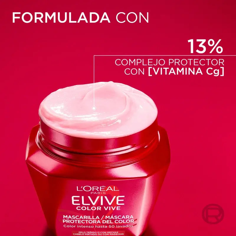 L'Oréal Paris Elvive Color Vive Máscara de Fixação da Cor, 310 ml
