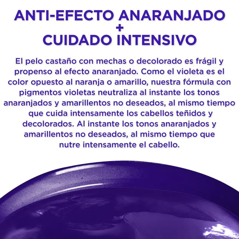 L'Oréal Paris Elvive Color Vive Máscara: Violeta matificante para cabelos louros, grisalhos ou com madeixas, 250 ml