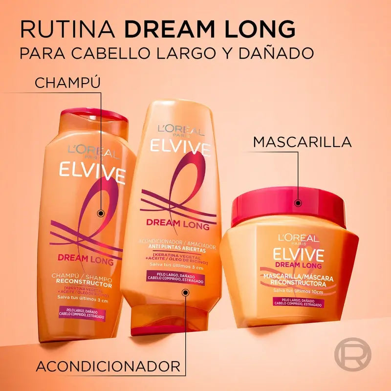 L'Oréal Paris Elvive Dream Long Máscara Reconstrutora, 310 ml