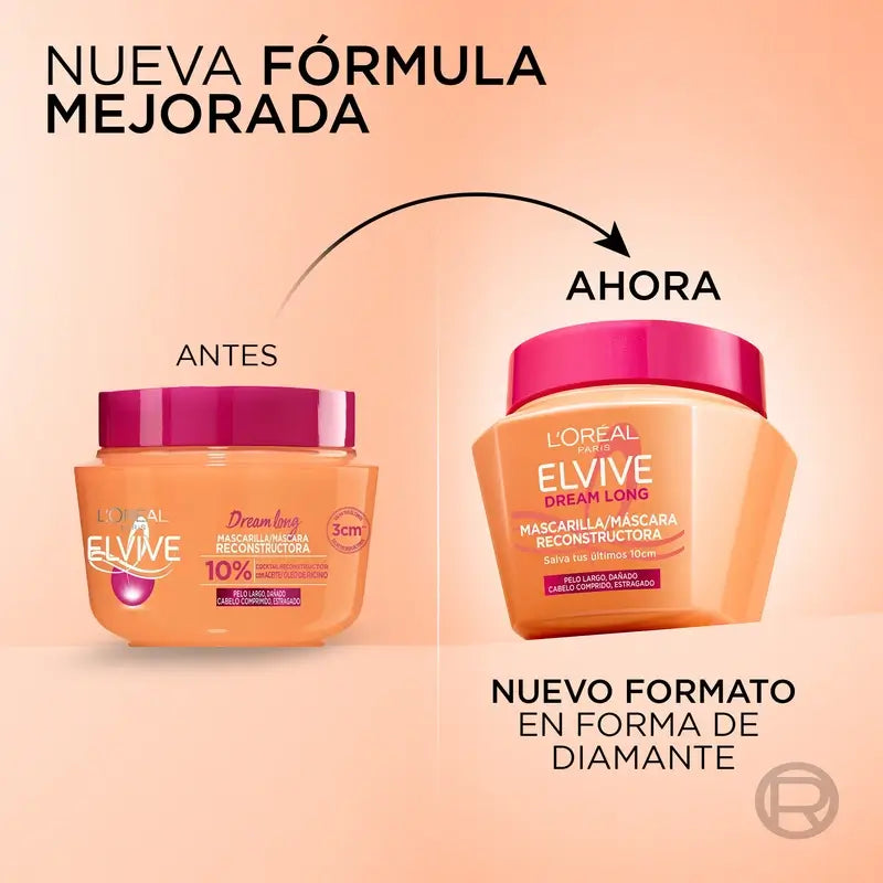 L'Oréal Paris Elvive Dream Long Máscara Reconstrutora, 310 ml