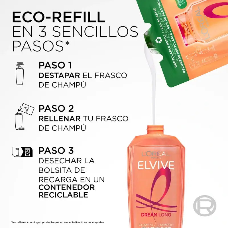 L'Oreal Paris Elvive Ecopack Dream Long 500Ml
