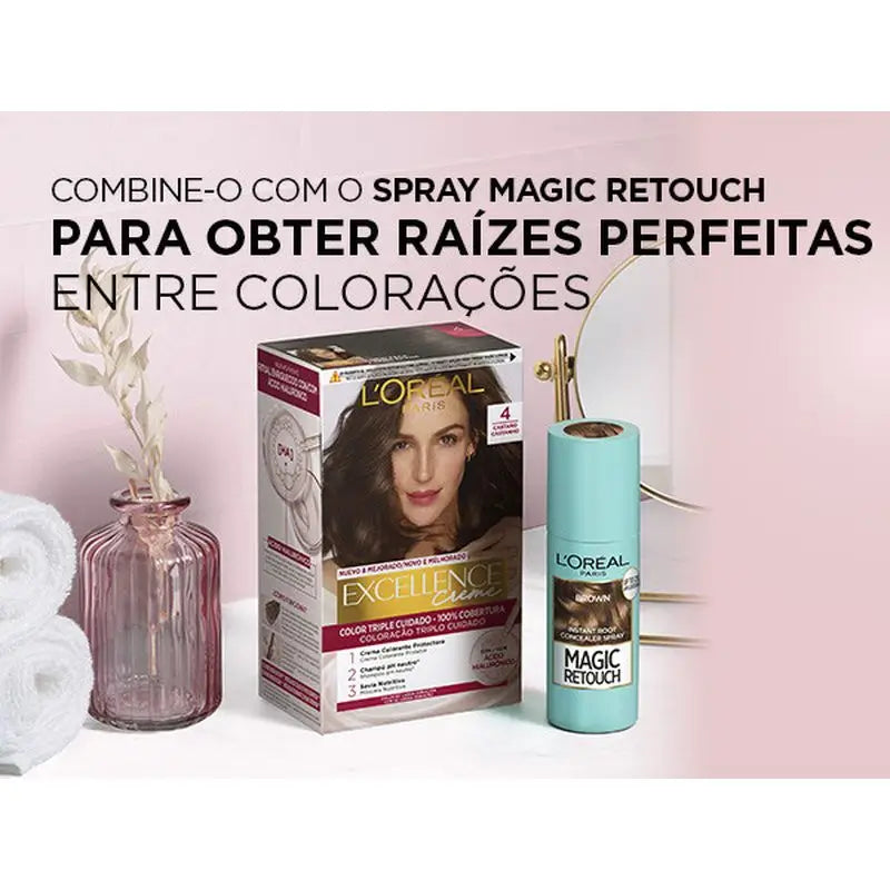 L'Oréal Paris Excellence Creme Permanent Hair Color - Tom 8 Louro Claro