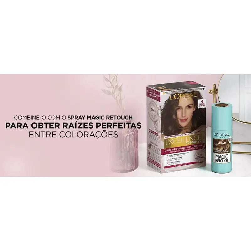 L'Oréal Paris Excellence Creme Permanent Hair Color - Tom 8 Louro Claro